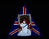 International Honor Quilt: Queen Elizabeth II of England, Annette Bergman, Courtesy Through the Flower archives