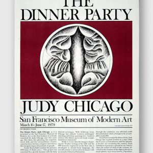 The Dinner Party Gallery Guide, San Francisco CA, 1979