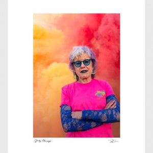 On Fire; Judy Chicago Commemorative Print - Large