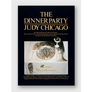 Ann Hutchinson placesetting from The Dinner Party poster